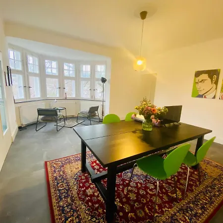 Appartement Get-your-flat Traumhafte Altbau-wohnung In Denkmal-villa 3 Zr Kue Bad 2 Schlafzr 125 M2 Haustier Auf Anfrage - Ruhig & Naturnah